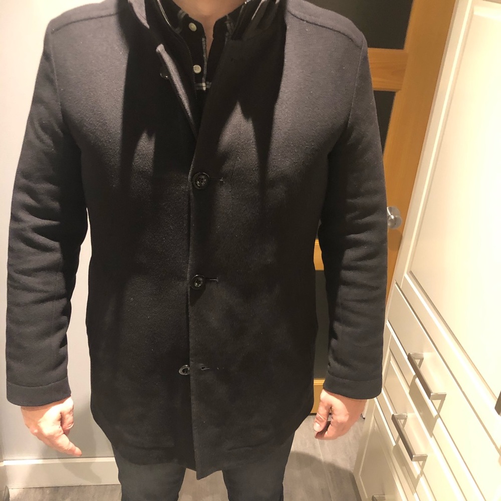 Hugo boss pea coat